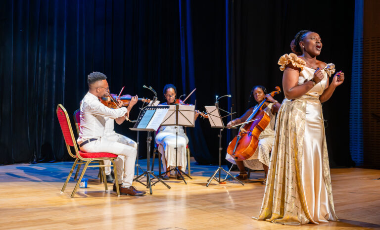 Mariah Gichu a troubadour, journeying with her music through time  